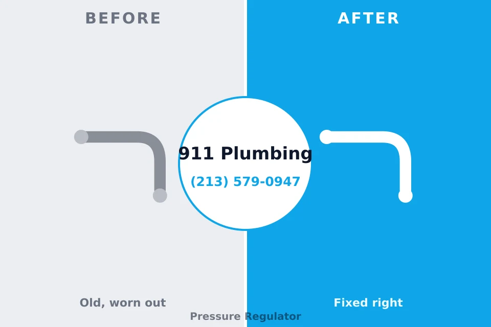 Before and after: plumbing repair Leo-Cedarville, IN
